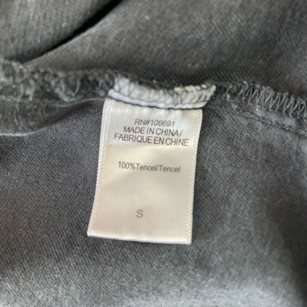 Young Fabulous & Broke Women's Gray Full Zip Utility Bomber Jacket Size Small - Picture 6 of 9